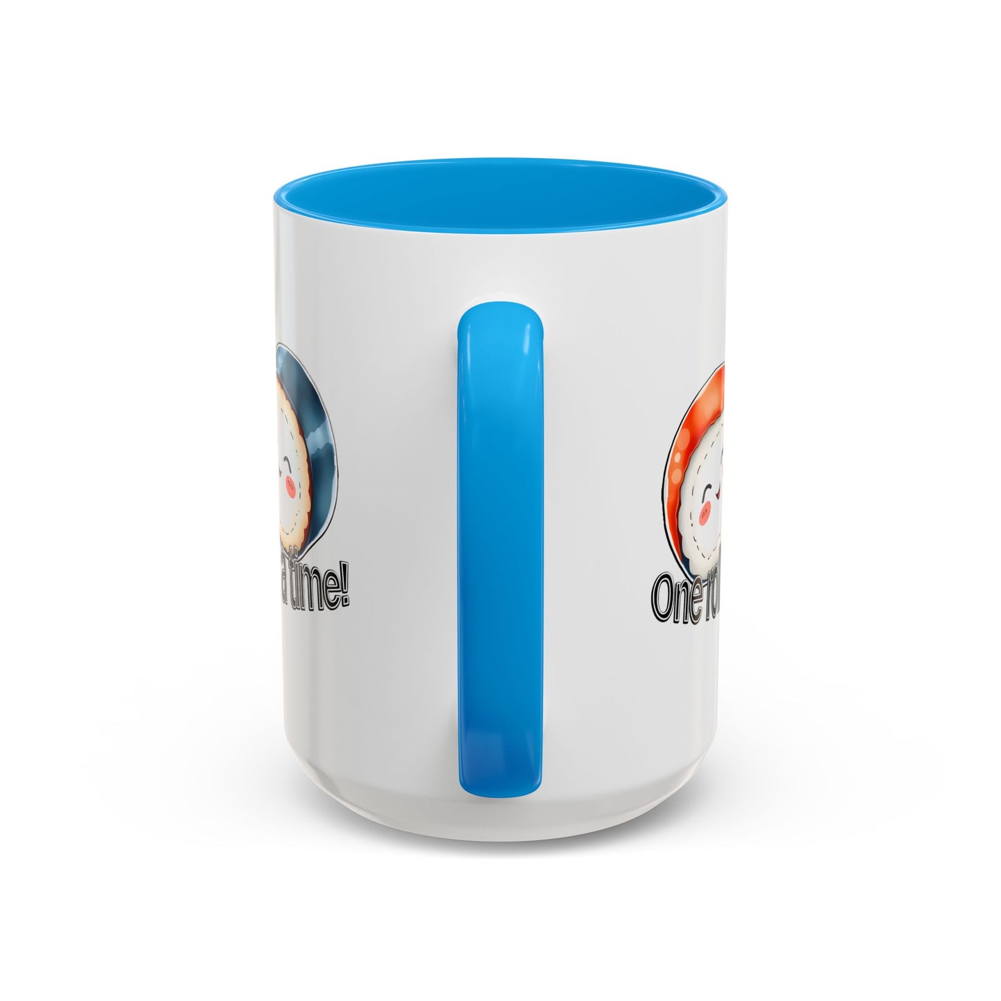 Coffee Mug - "One Roll at a Time" - Colorful Ceramic Coffee Cup, Perfect Gift for Food Lovers