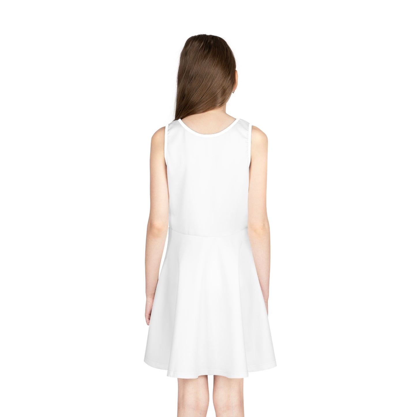 Girls Sleeveless Sundress - 'Floral' Design