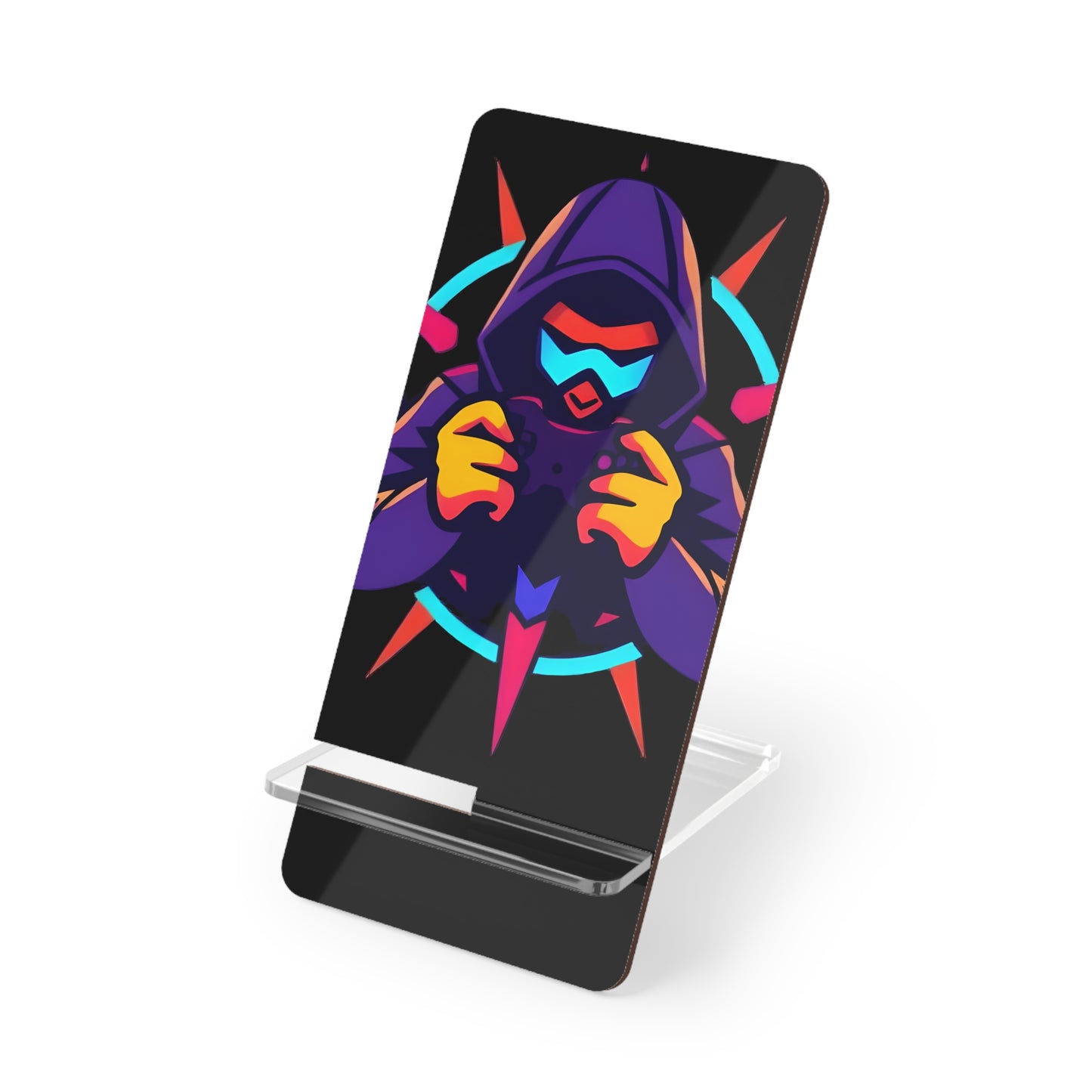 Mobile Display Stand 'Gamer' - Stylish Mobile Display Holder with Cool Gamer Design