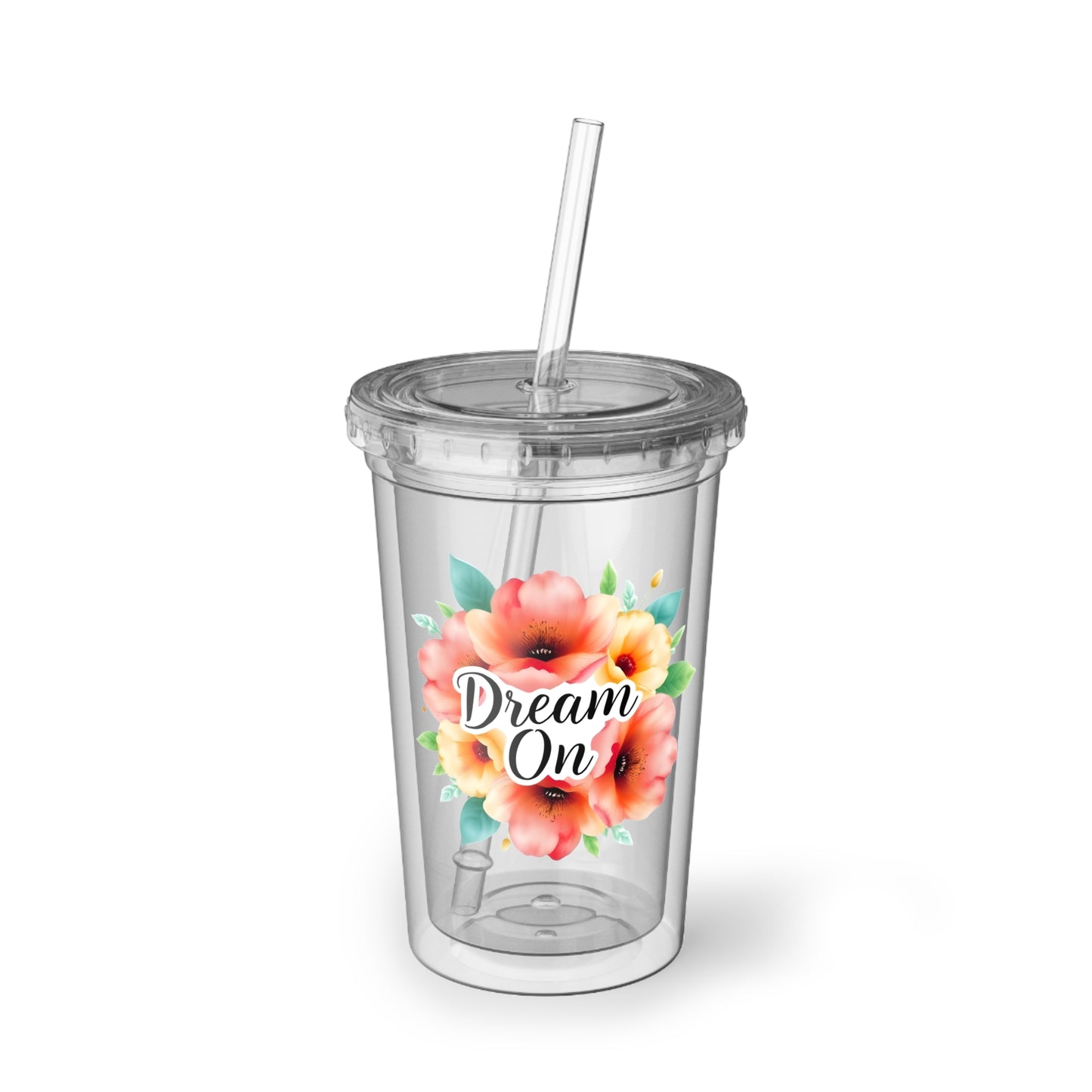 Travel Tumbler - 'Deam On' 16oz
