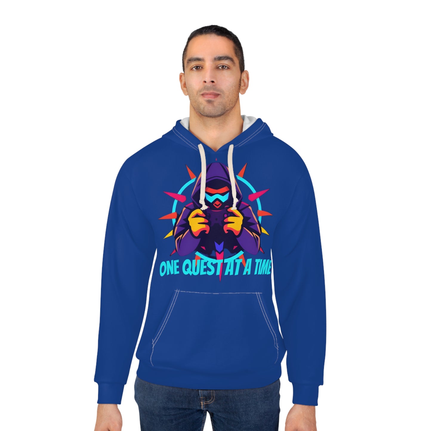Unisex Hoodie - One Quest at a Time' Design