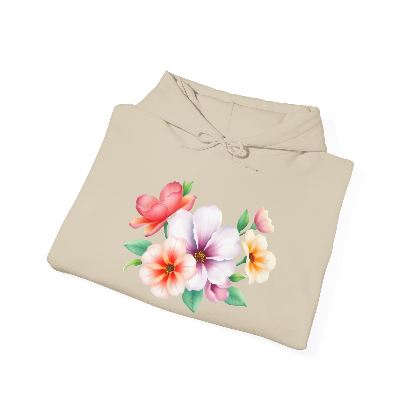 Unisex Hoodie - 'Floral' Design