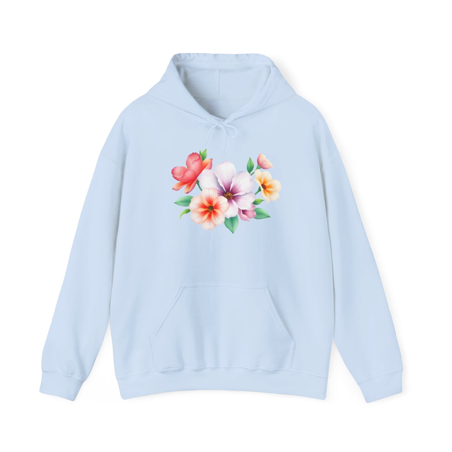 Unisex Hoodie - 'Floral' Design