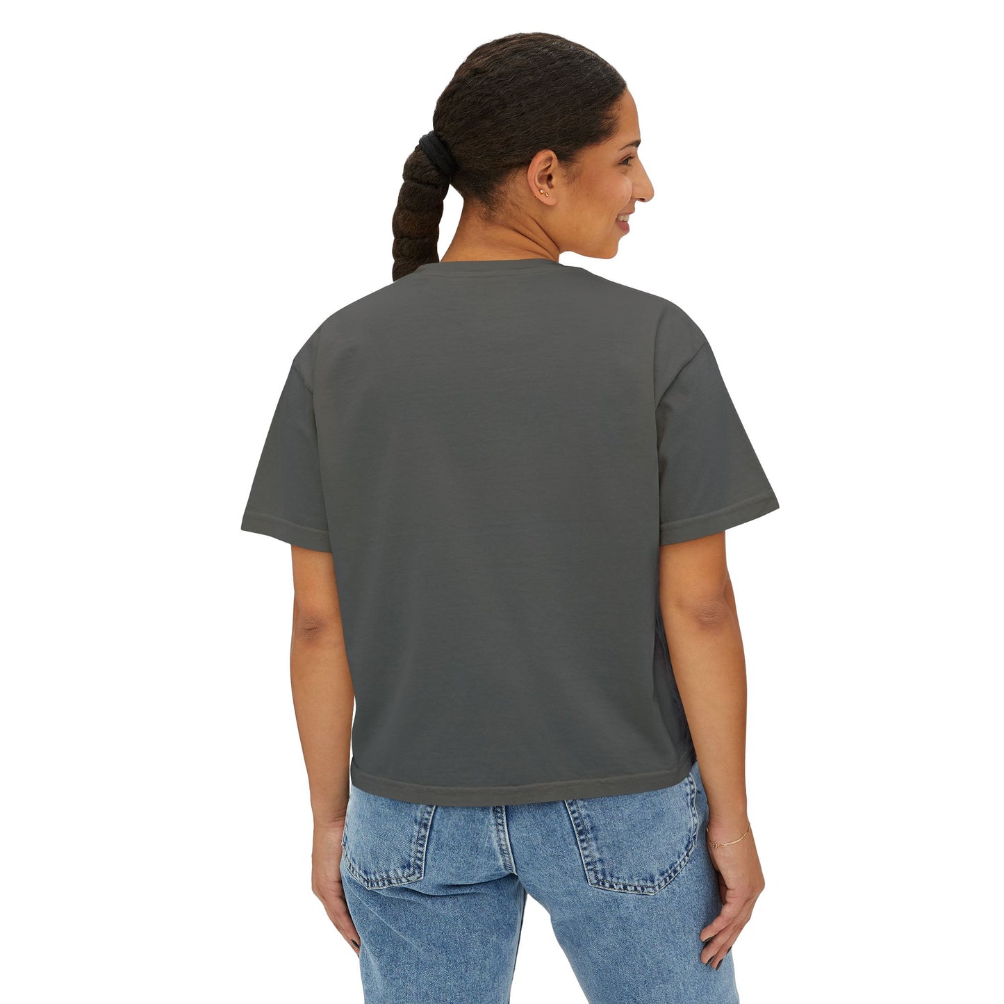 Womens Boxy Tee - "I Adore You!" Design for Casual Style