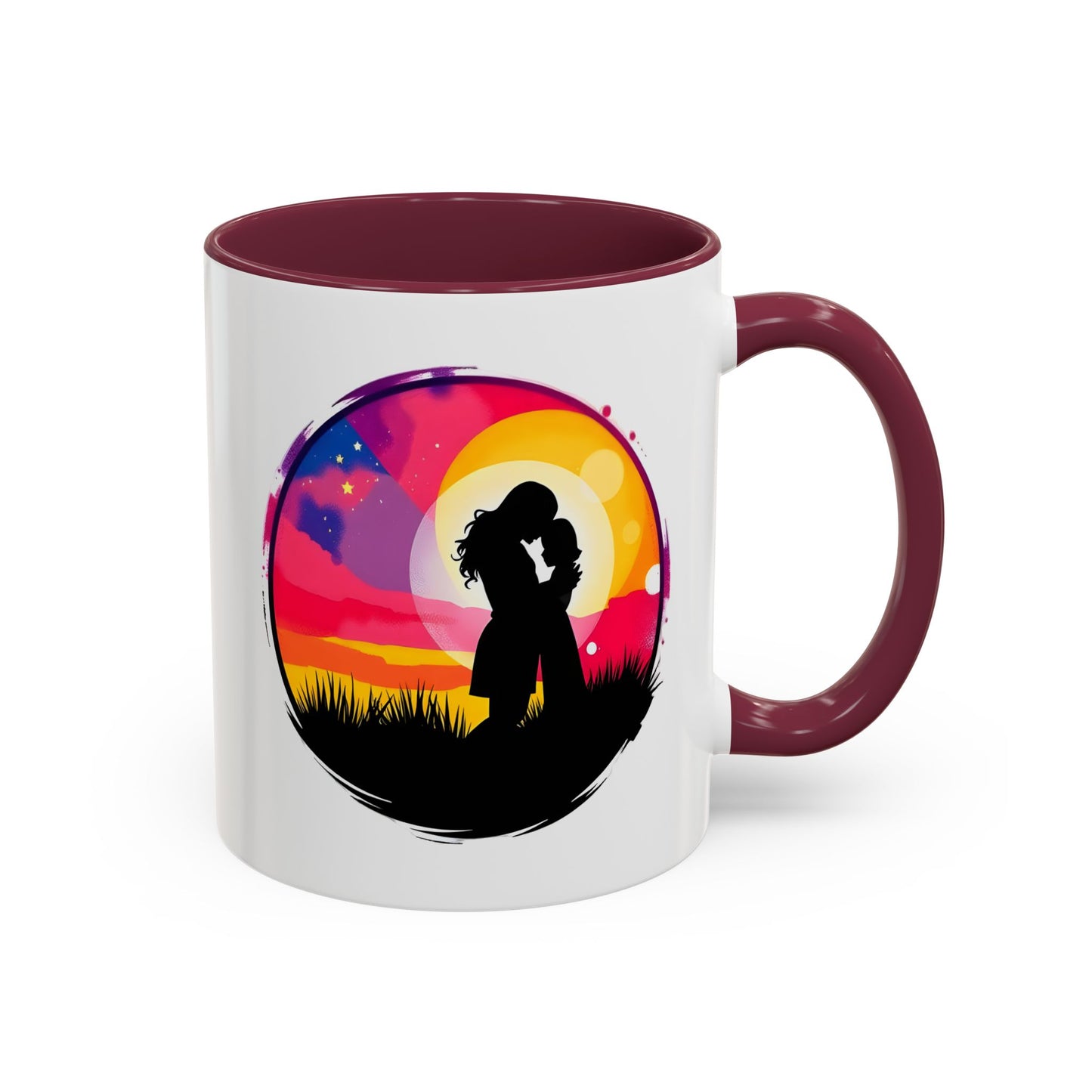 Coffee Mug - Colorful Love Cups for Couples & Gift Giving