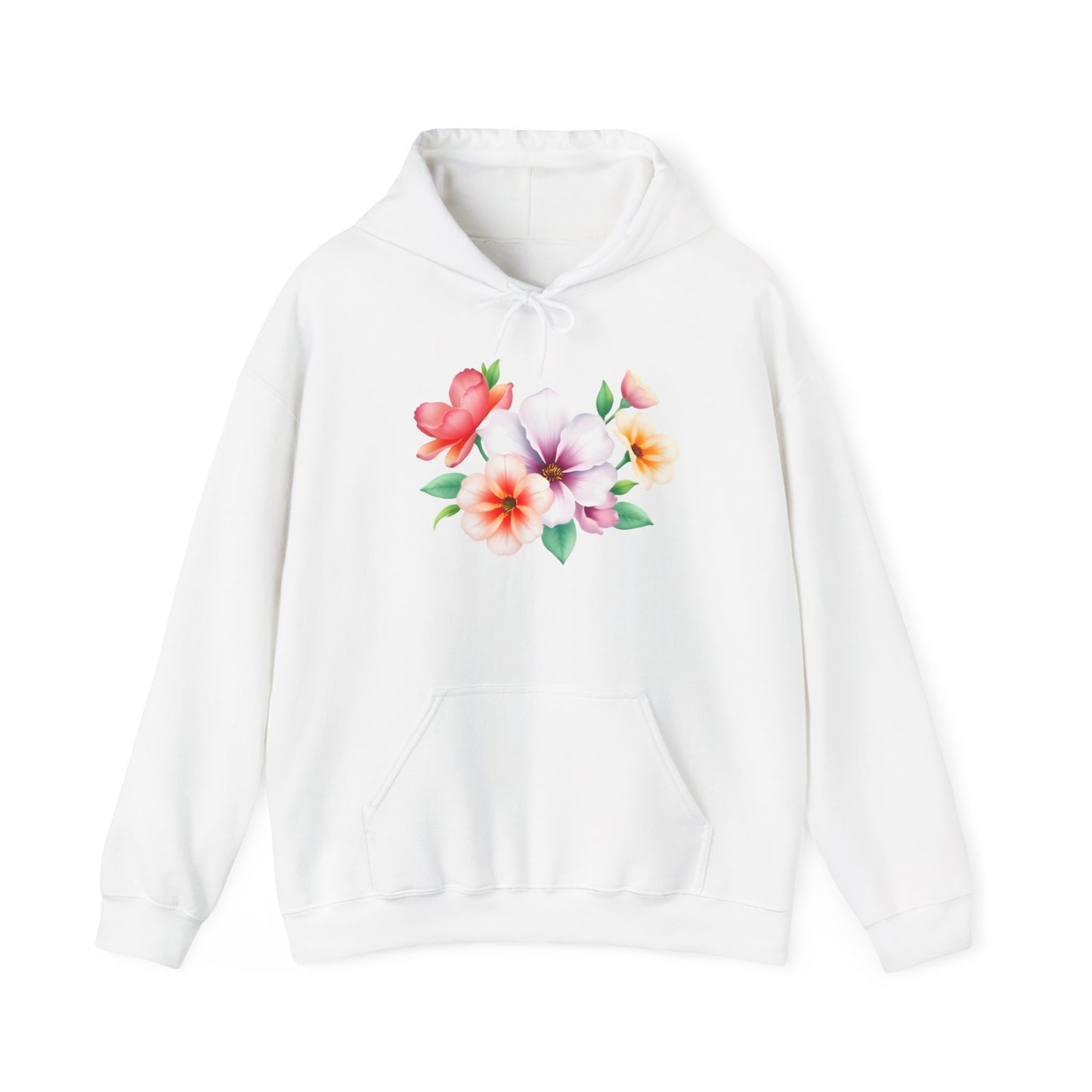 Unisex Hoodie - 'Floral' Design