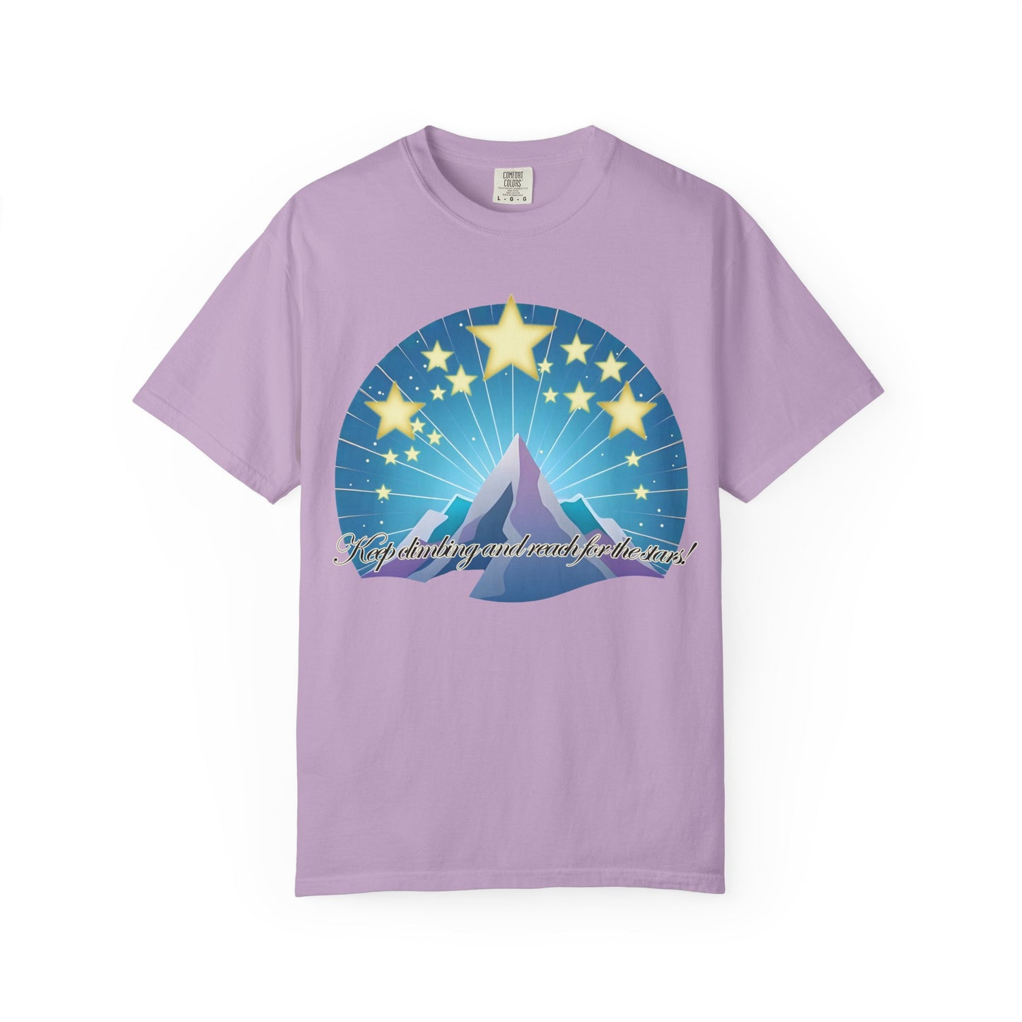 Unisex T-Shirt - Mountain & Stars Design