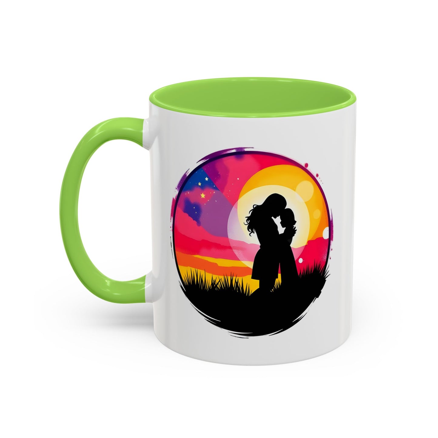 Coffee Mug - Colorful Love Cups for Couples & Gift Giving