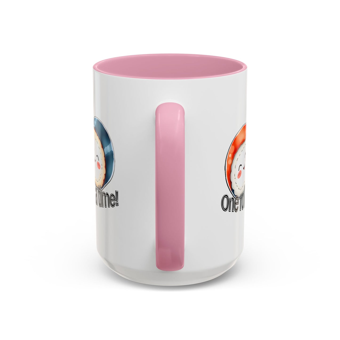 Coffee Mug - "One Roll at a Time" - Colorful Ceramic Coffee Cup, Perfect Gift for Food Lovers