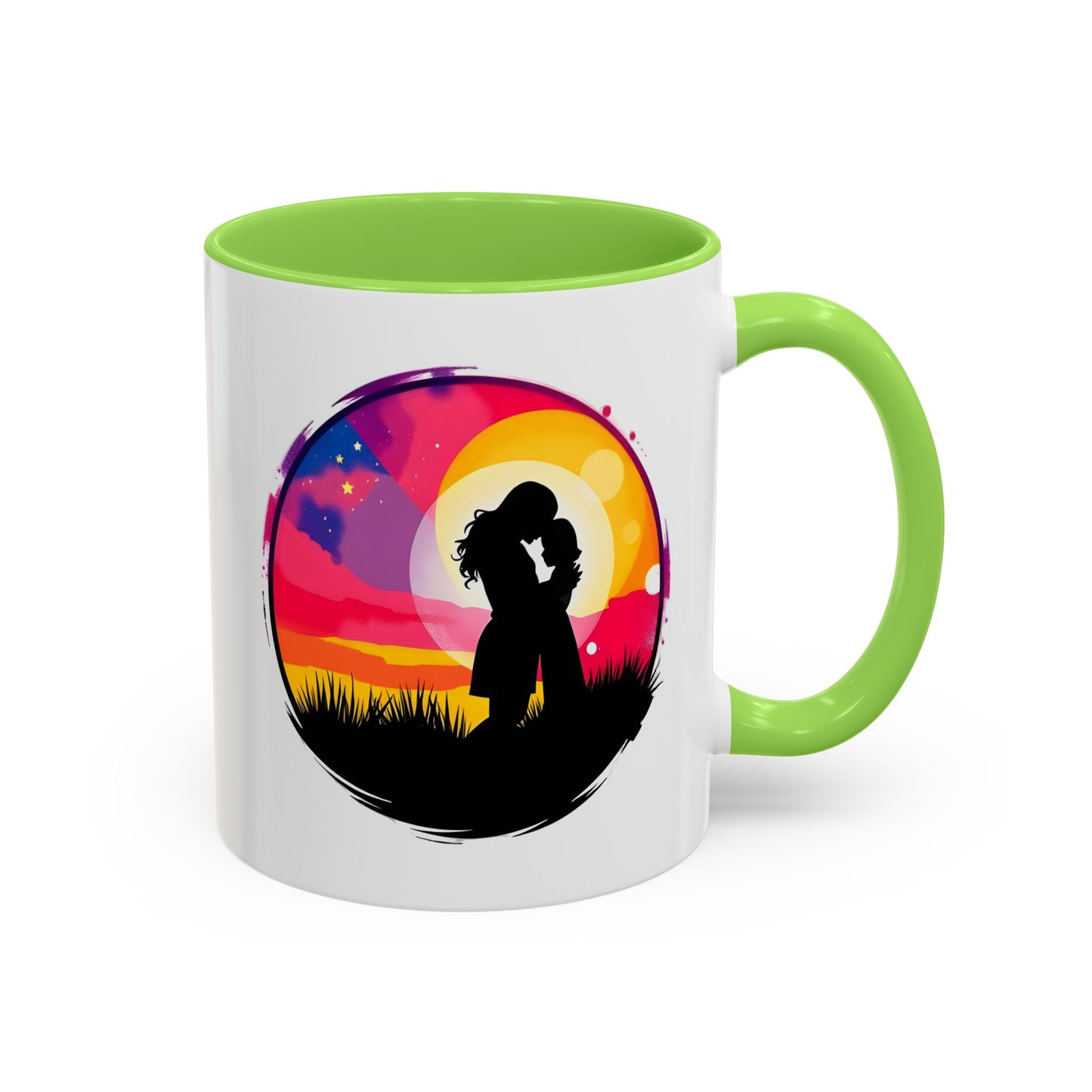 Coffee Mug - Colorful Love Cups for Couples & Gift Giving