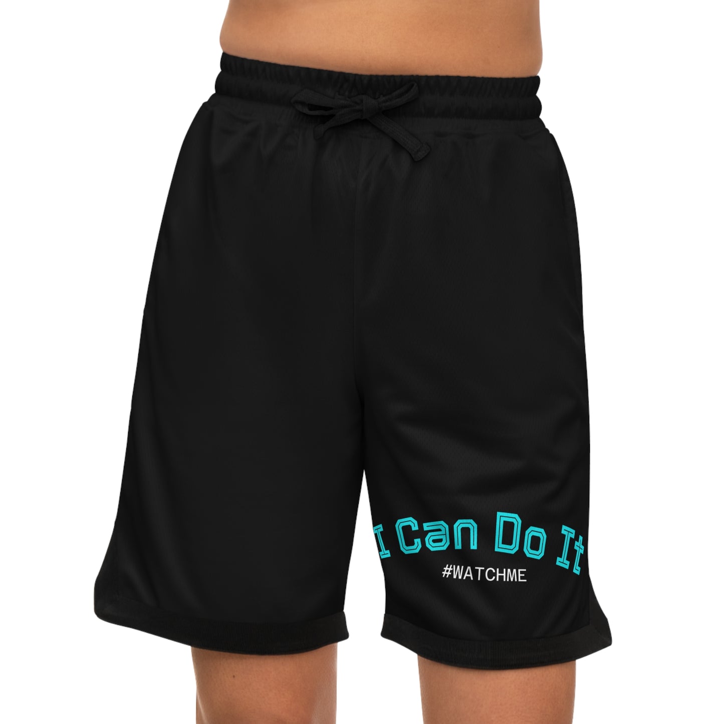Basketball Rib Shorts - "I Can Do It"