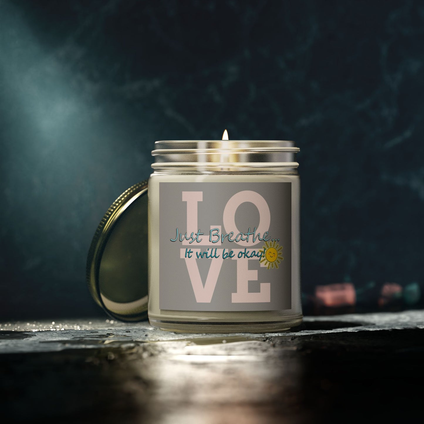 Scented Candle - Coconut Apricot Wax (9oz) | Several scents to choose from!