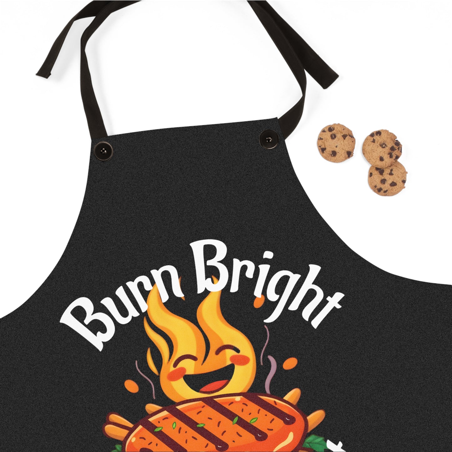 Apron - 'Burn Bright With Delight' BBQ Gift