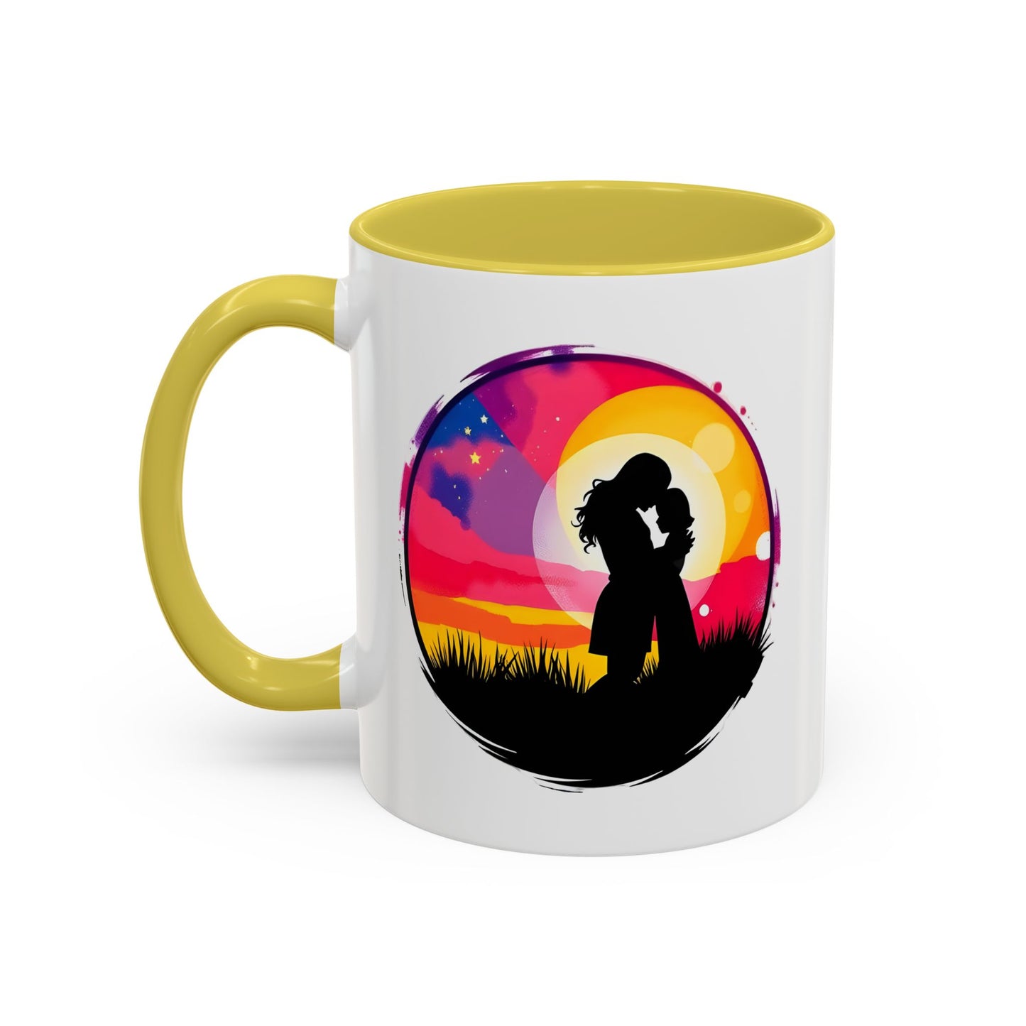 Coffee Mug - Colorful Love Cups for Couples & Gift Giving