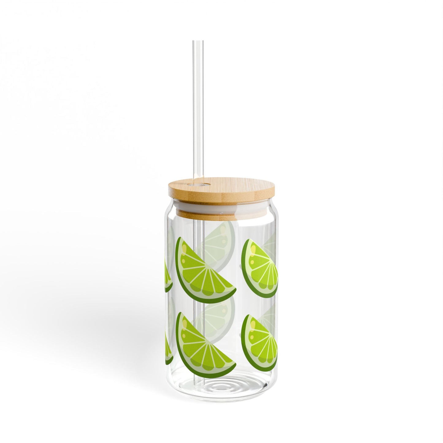 Sipper Glass - 16oz | Lime