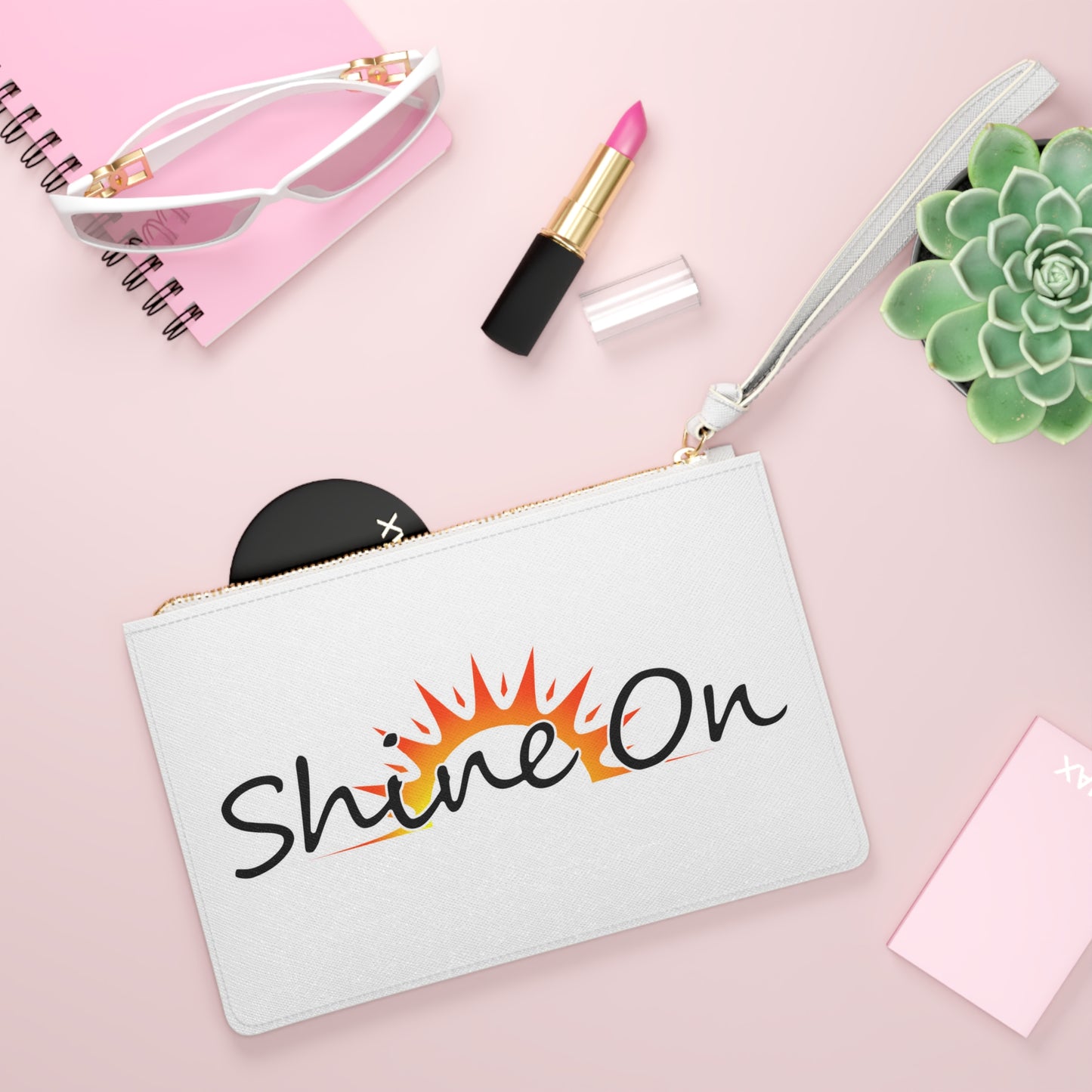 'Shine On' Clutch Bag - For everyday use