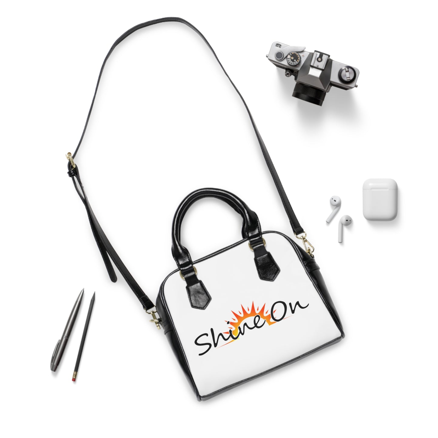 Small Shoulder Handbag - 'Shine On'