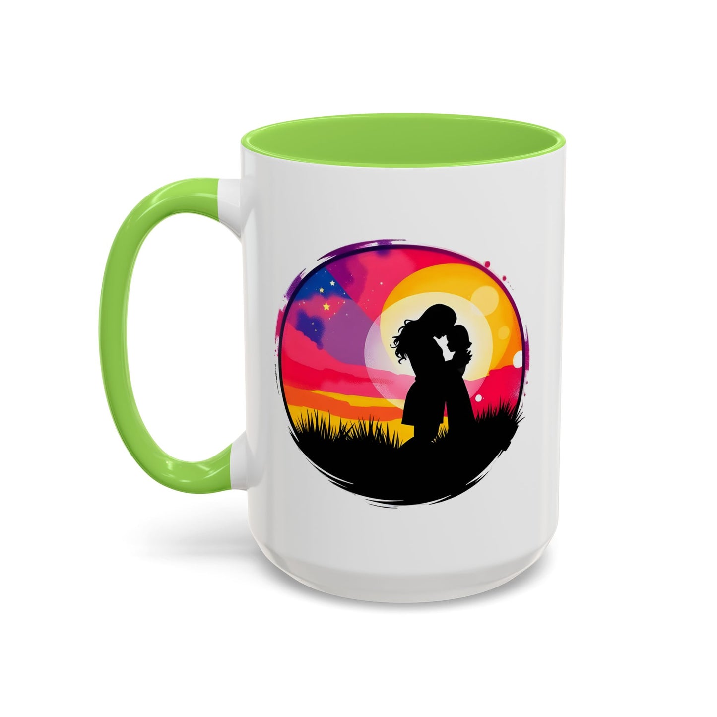 Coffee Mug - Colorful Love Cups for Couples & Gift Giving