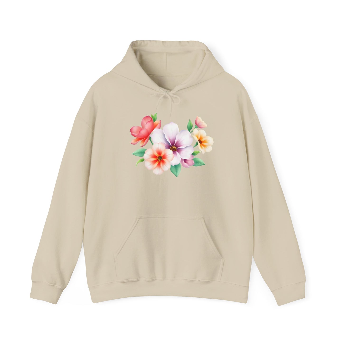 Unisex Hoodie - 'Floral' Design