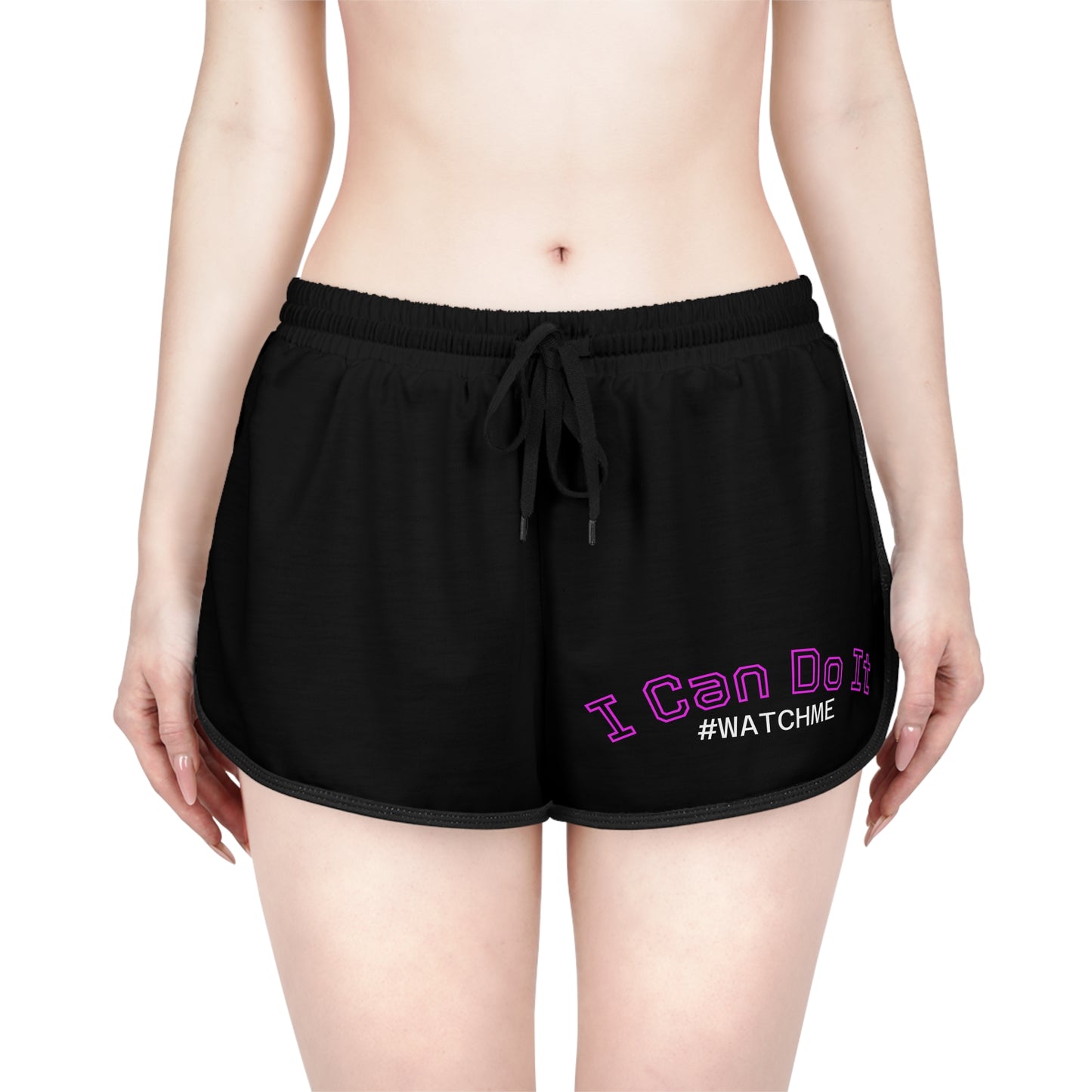 Womens Relaxed Shorts - "I Can Do It"