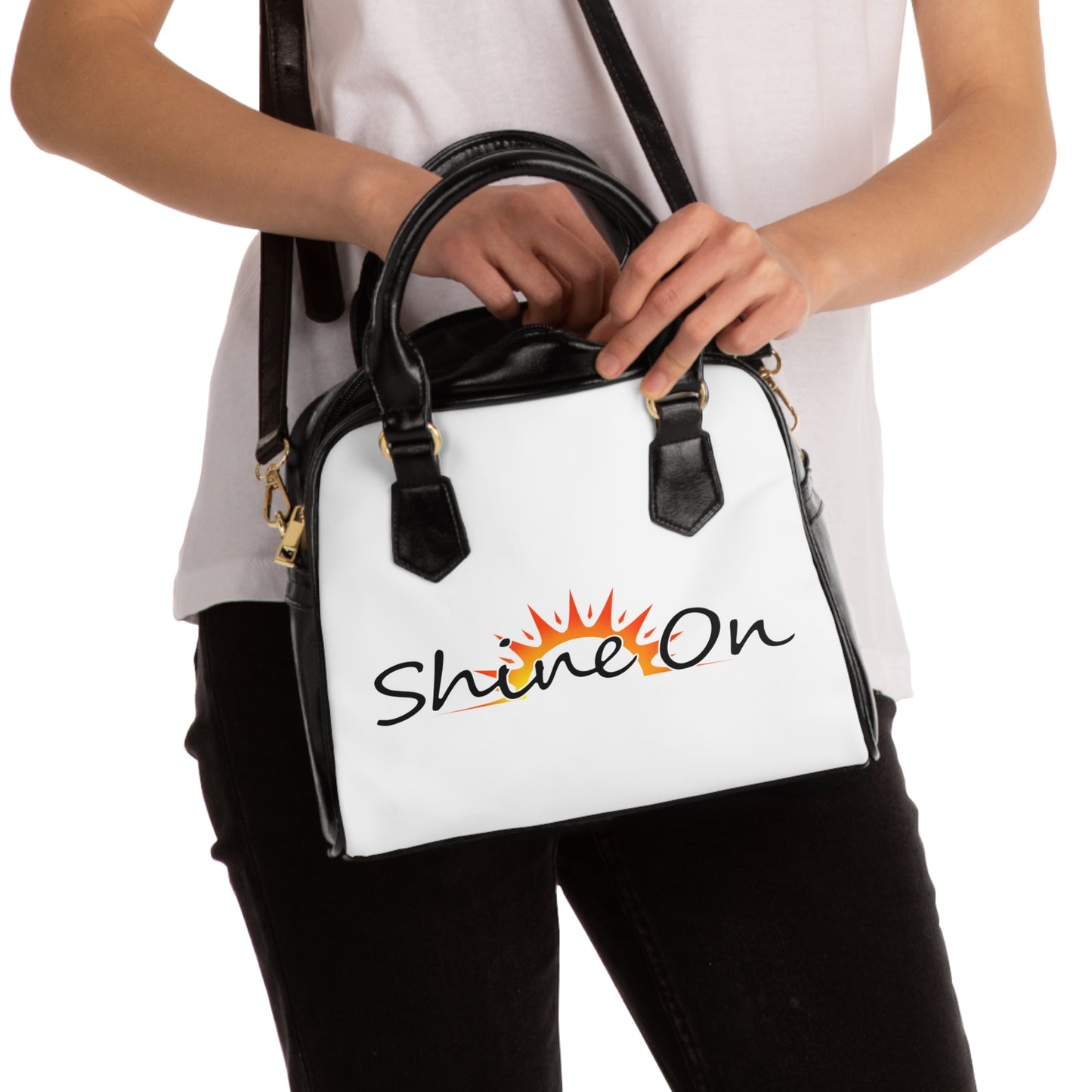 Small Shoulder Handbag - 'Shine On'