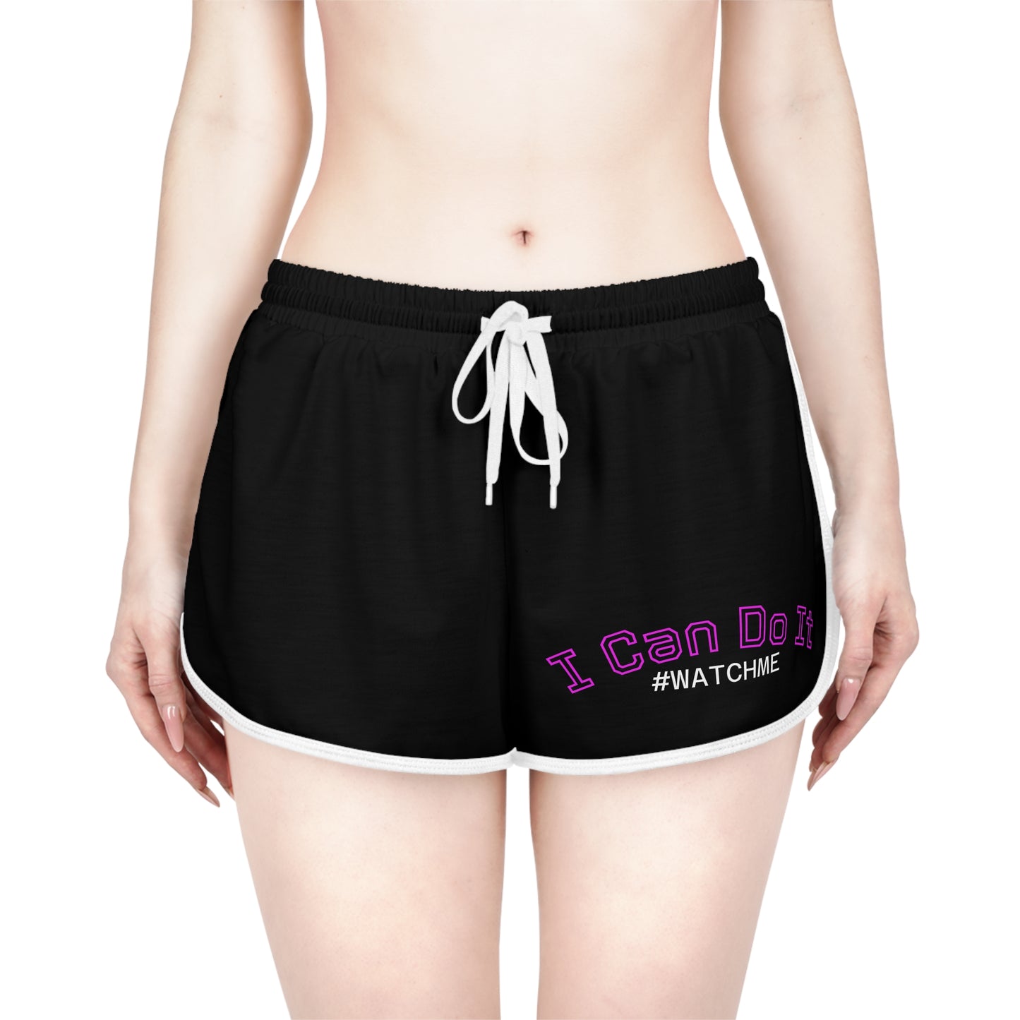Womens Relaxed Shorts - "I Can Do It"