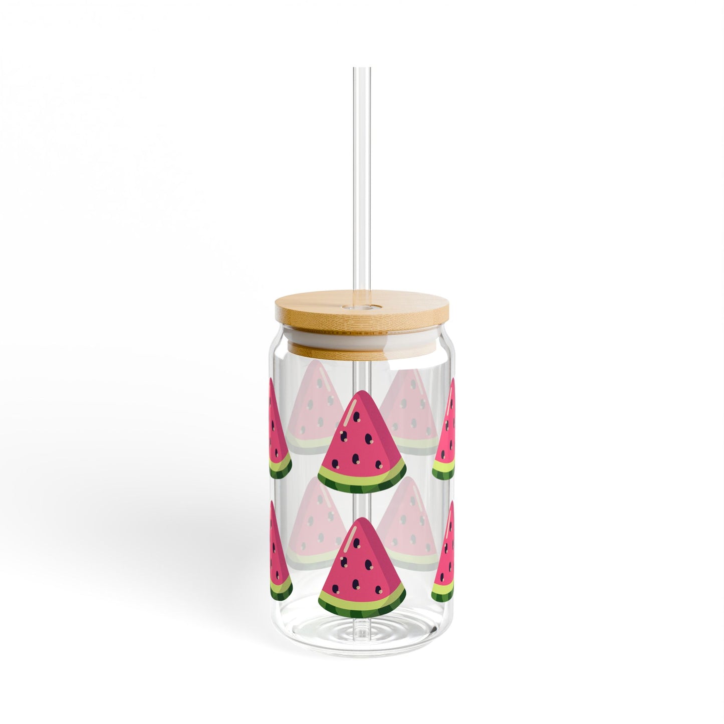Sipper Glass - 16oz | Watermelon