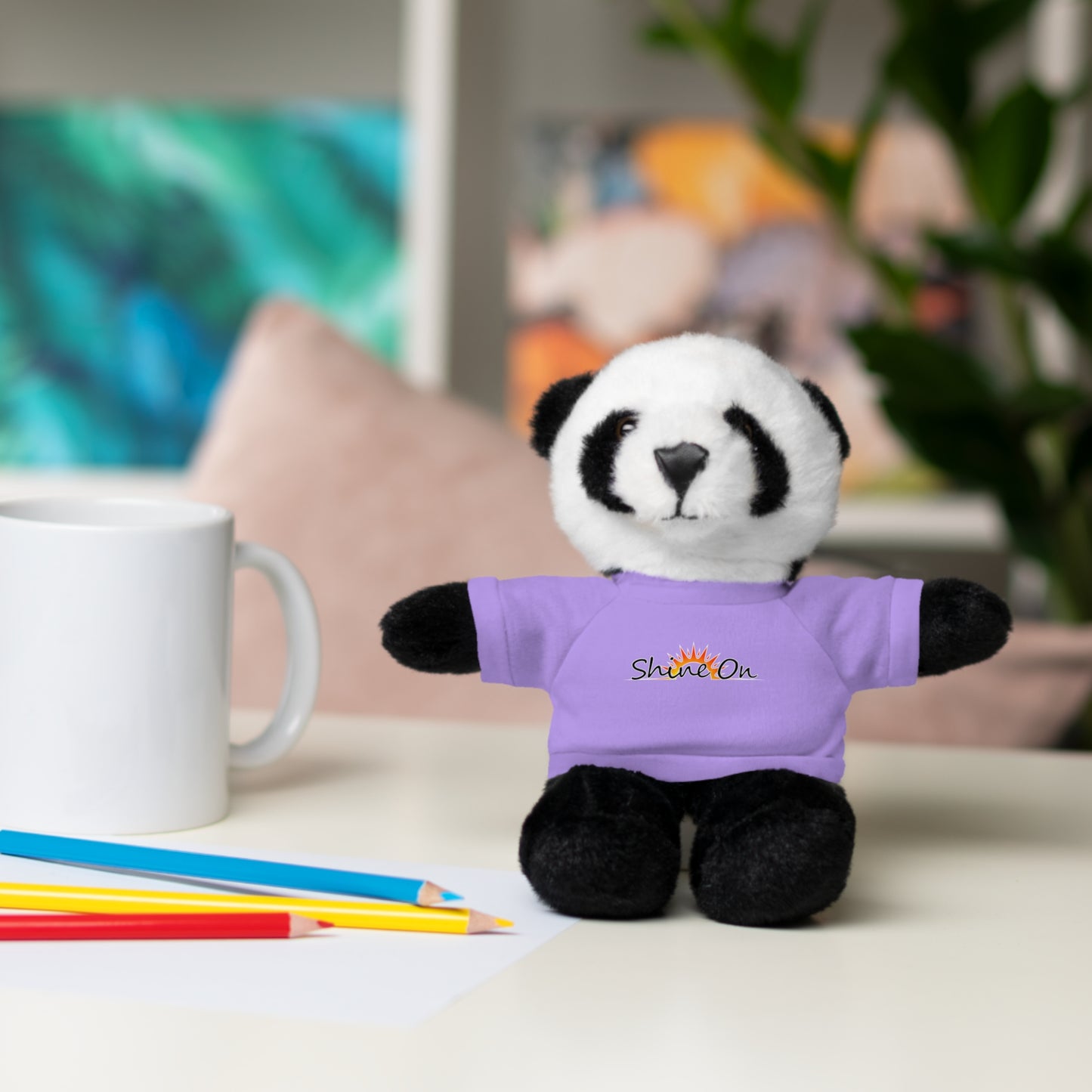 Plushie with 'Shine On' T-Shirt