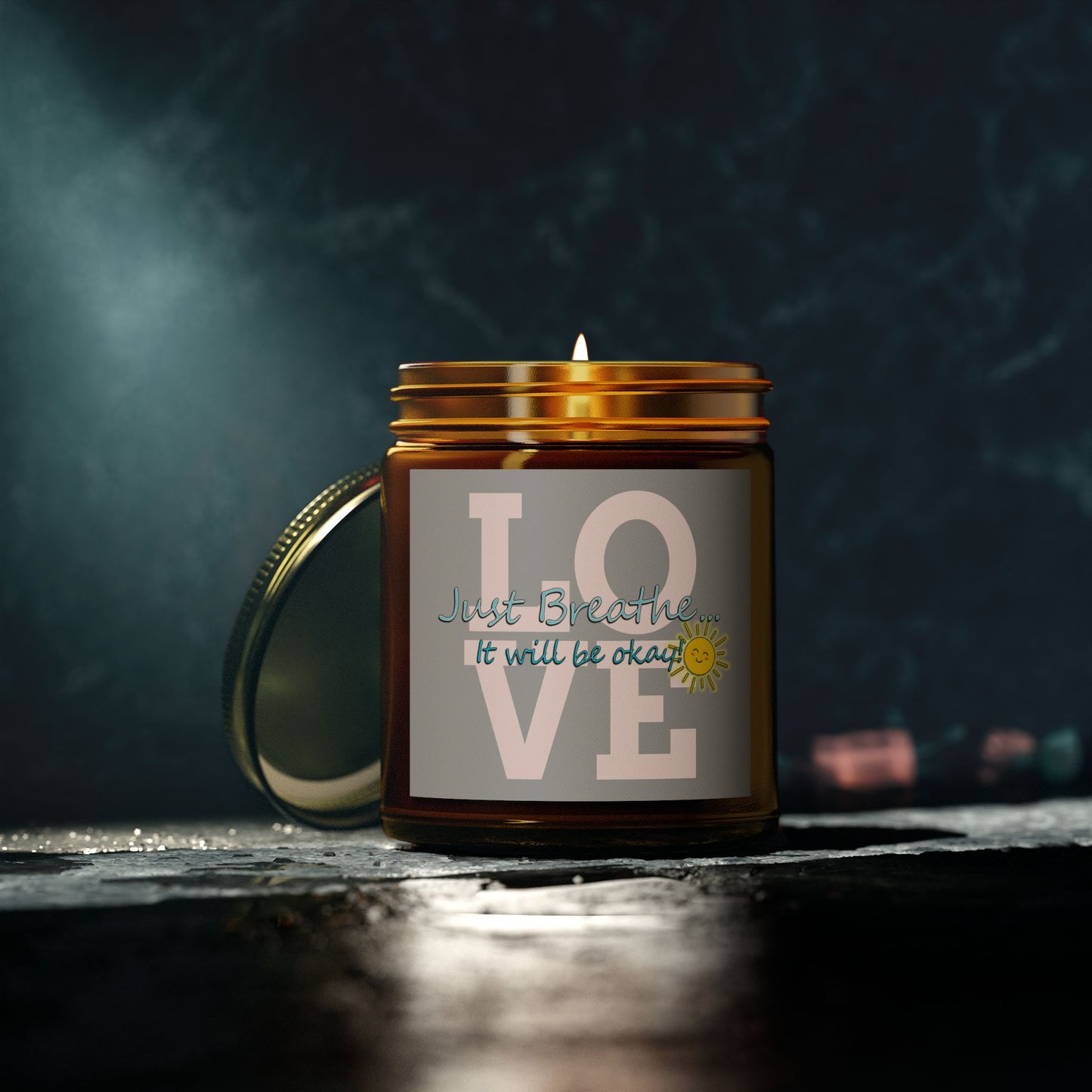 Scented Candle - Coconut Apricot Wax (9oz) | Several scents to choose from!