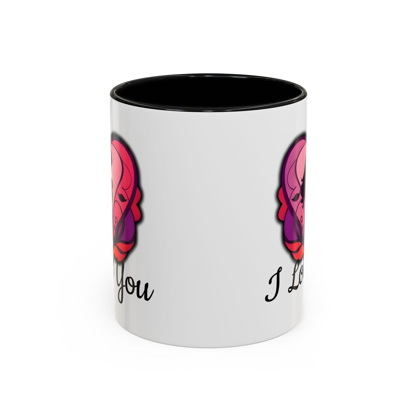For Mum Accent Coffee Mug - 'I Love You' Design, Perfect Gift for Mothers Day