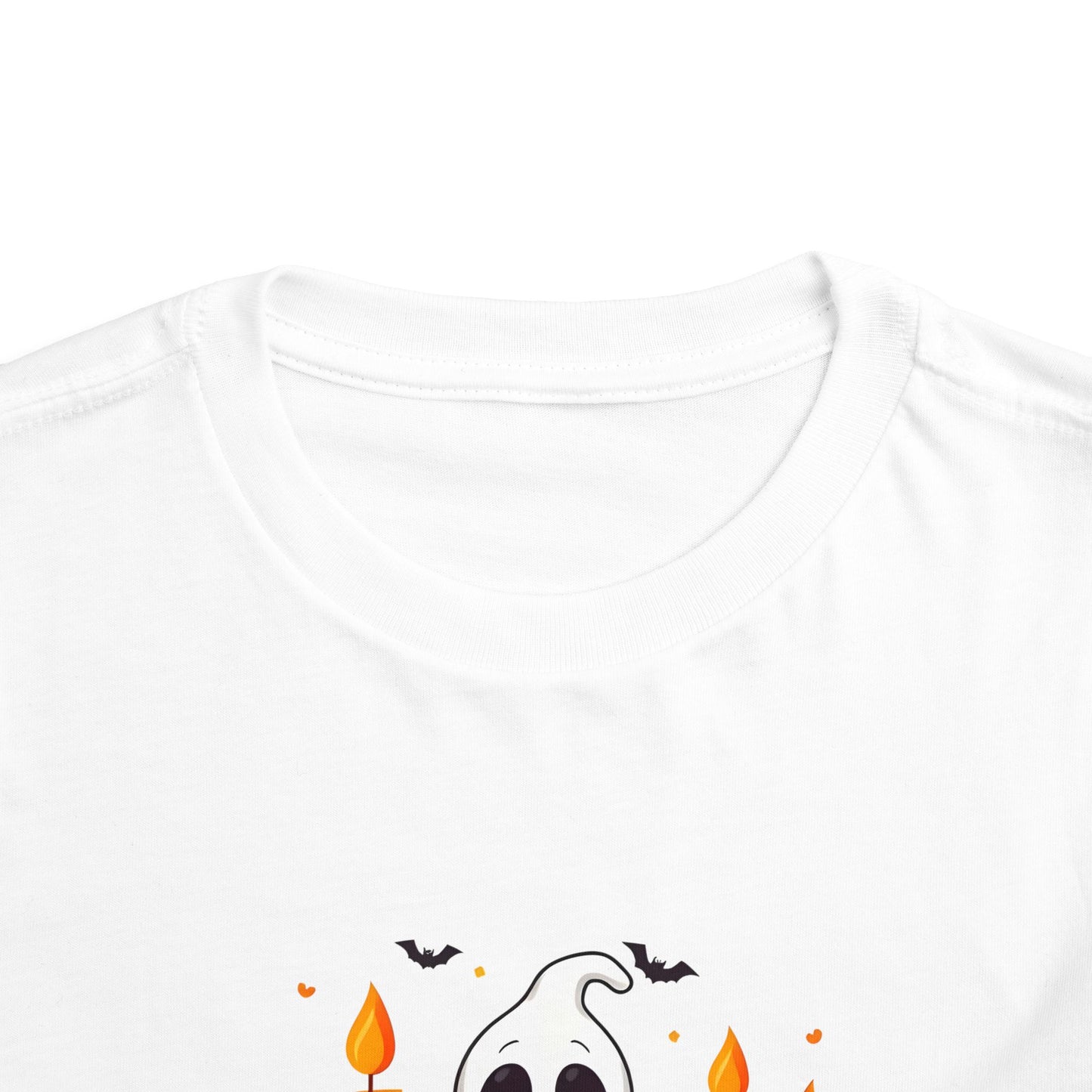 Toddler Tee - Cute Ghost & Pumpkin Design, Spooky Shirt, Kids Halloween Apparel, Toddler Gift, Fun Fall Outfit