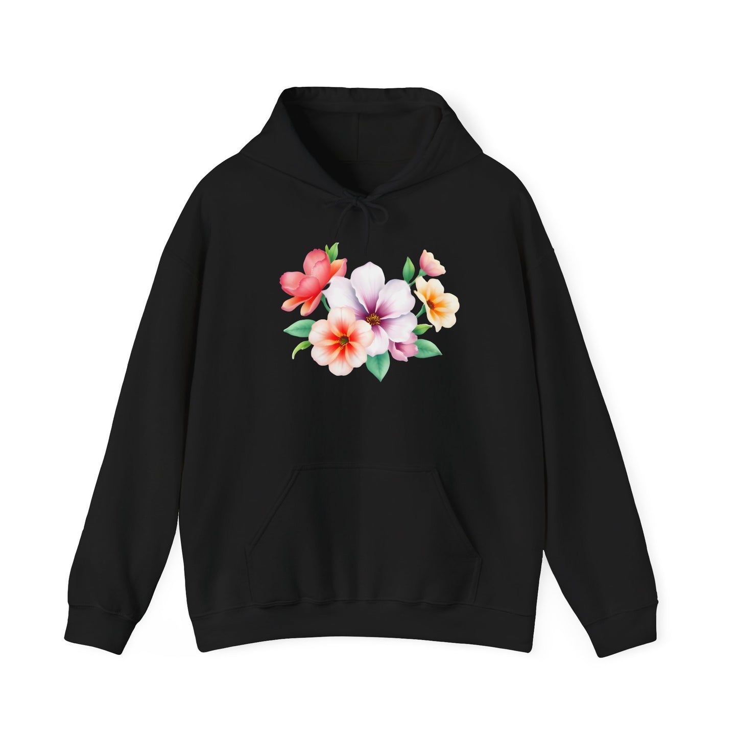 Unisex Hoodie - 'Floral' Design