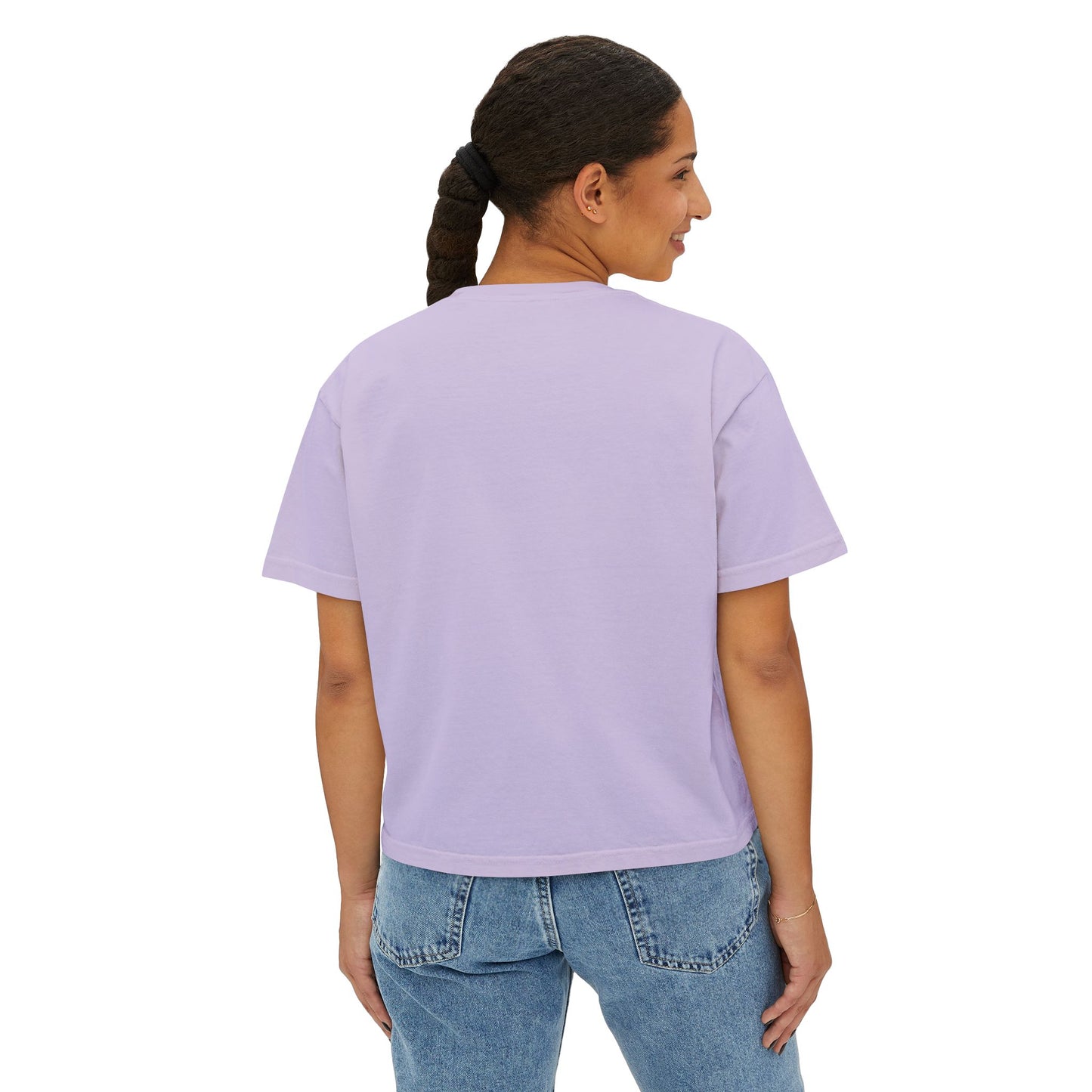 Womens Boxy Tee - "I Adore You!" Design for Casual Style