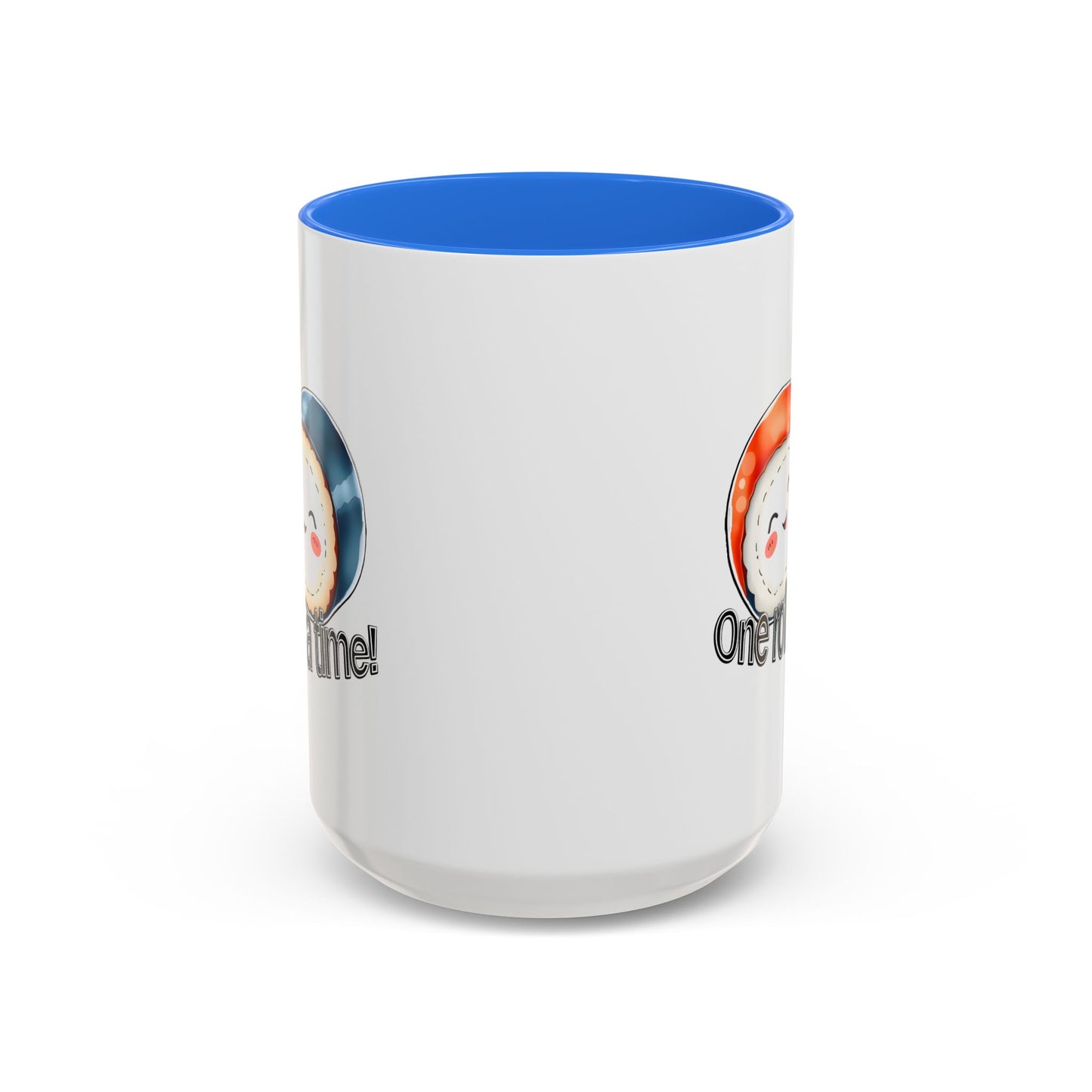 Coffee Mug - "One Roll at a Time" - Colorful Ceramic Coffee Cup, Perfect Gift for Food Lovers