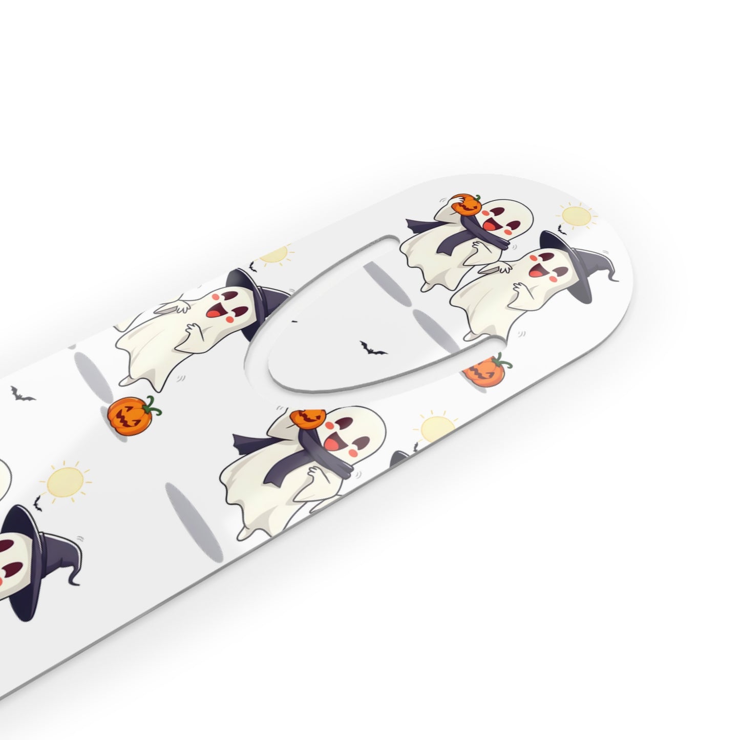 Bookmark - Halloween Ghost, Cute Ghost Design, Book Lover Gift, Halloween Gift, Reading Accessory, Scary Story Bookmark