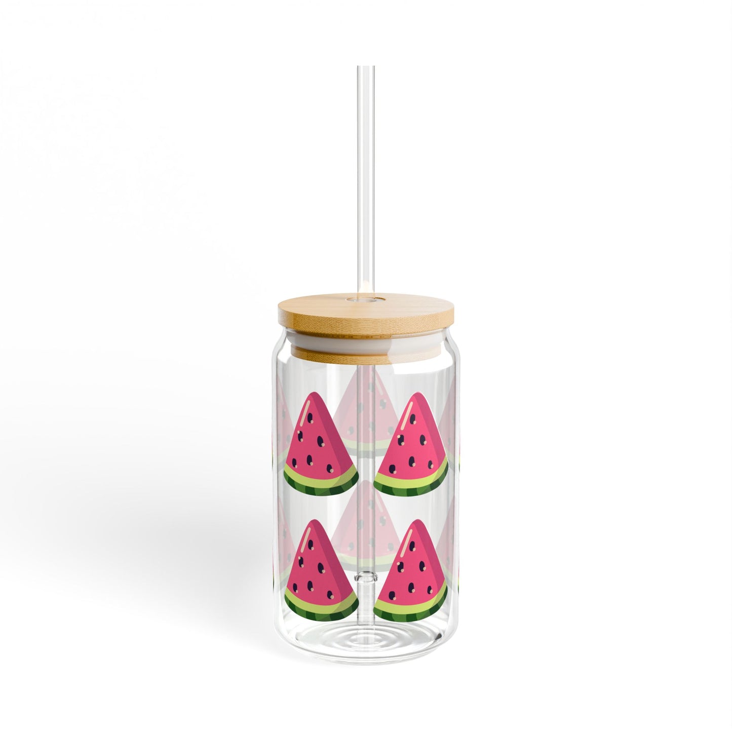 Sipper Glass - 16oz | Watermelon