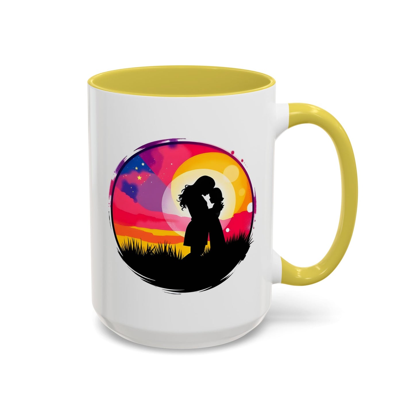 Coffee Mug - Colorful Love Cups for Couples & Gift Giving