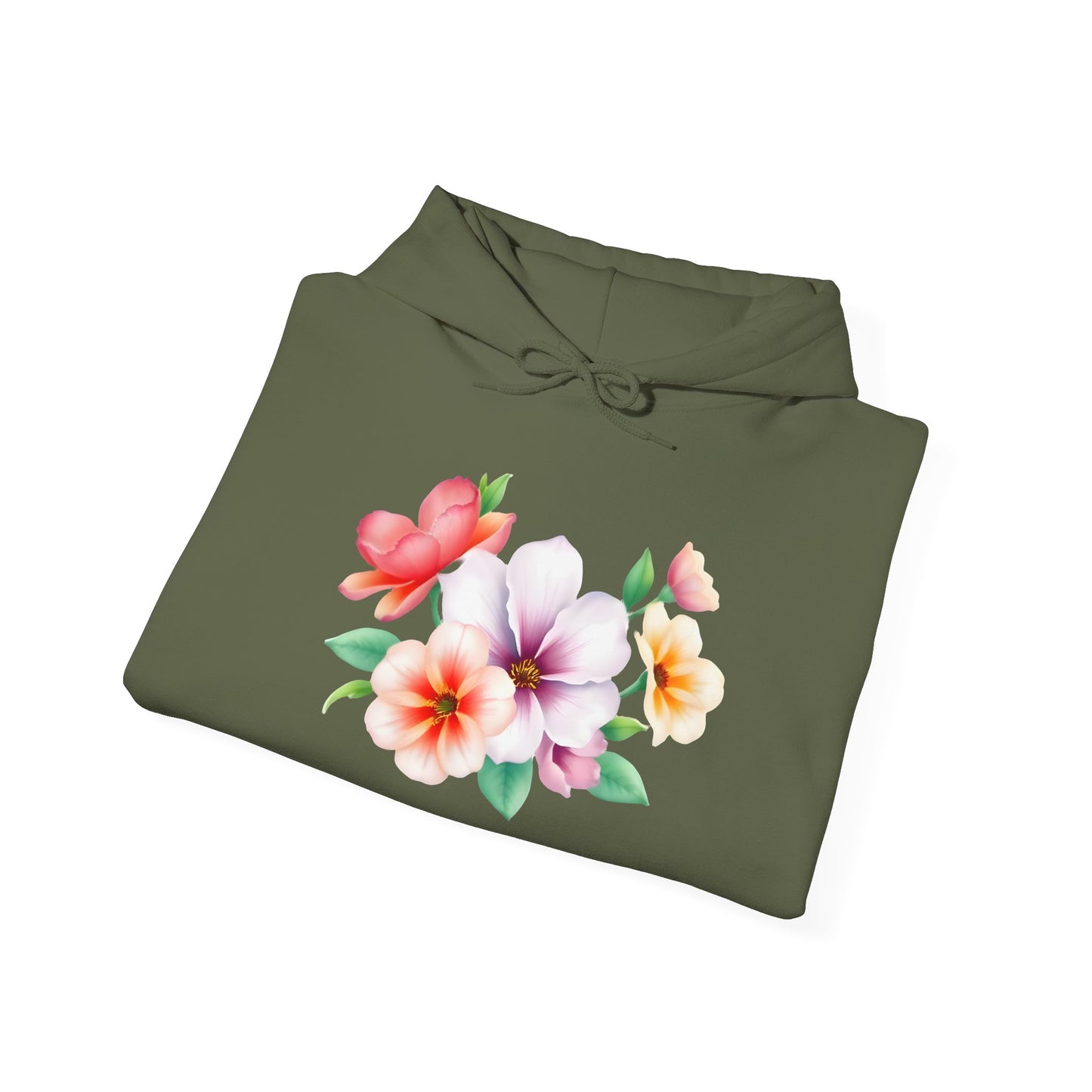 Unisex Hoodie - 'Floral' Design