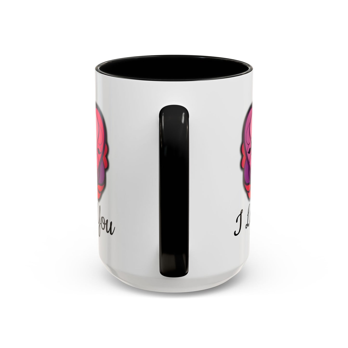 For Mum Accent Coffee Mug - 'I Love You' Design, Perfect Gift for Mothers Day