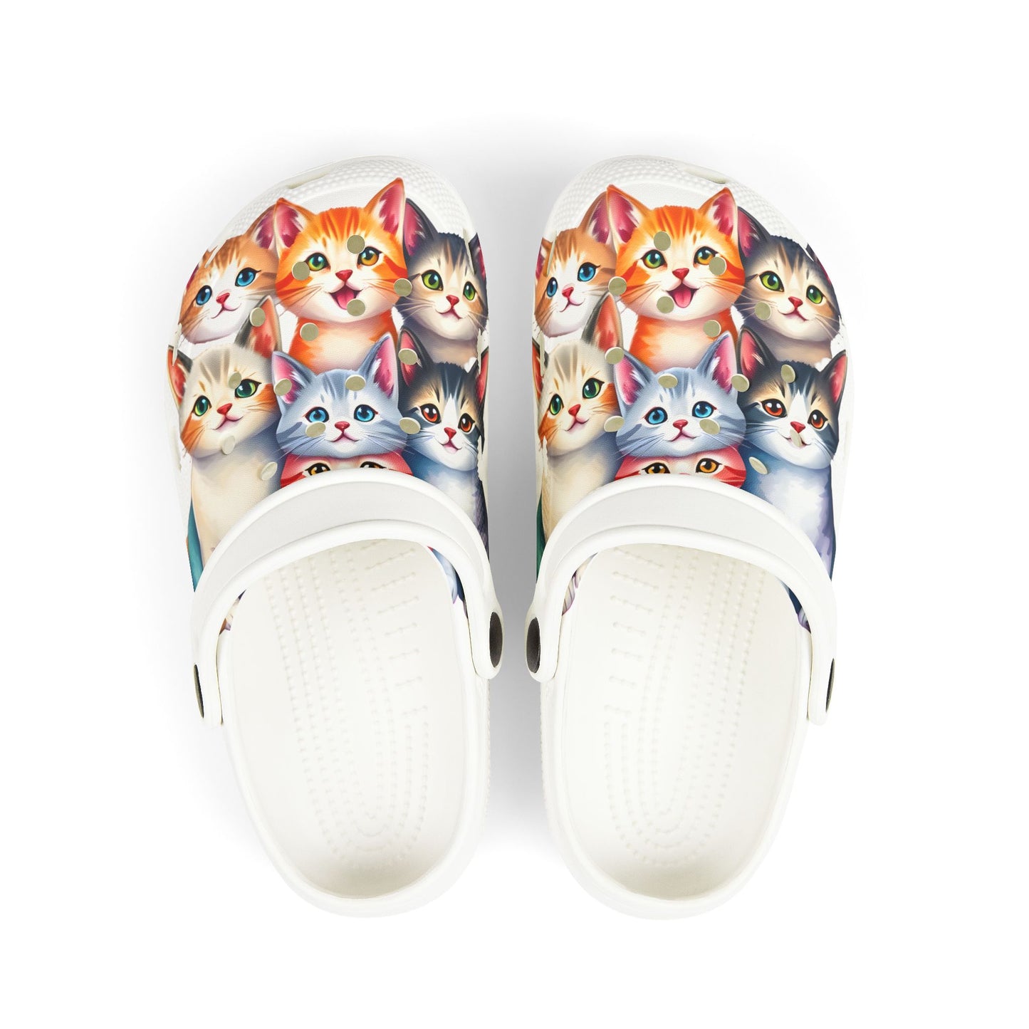 Kids EVA Foam Clogs 'Adorable Kittens' - Fun and Comfortable Footwear for Cat Lovers
