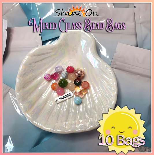 Glass Beads - Lucky Glass Beads Bag (10 bags)