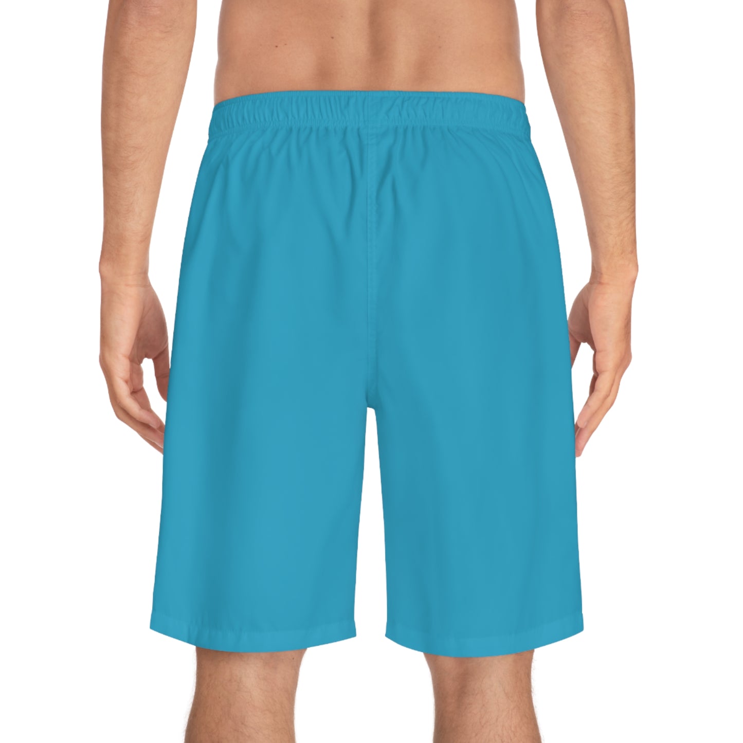 Mens Board Shorts - 'Playful Sea Creatures' Design