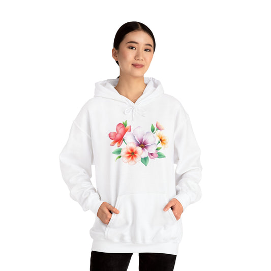 Unisex Hoodie - 'Floral' Design