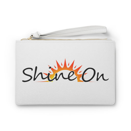 'Shine On' Clutch Bag - For everyday use