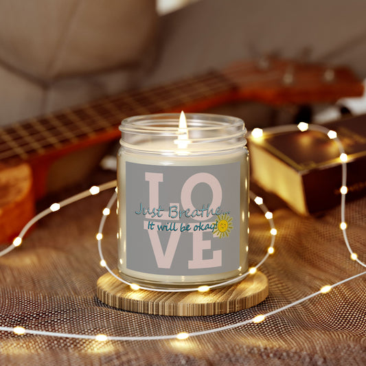 Scented Candle - Coconut Apricot Wax (9oz) | Several scents to choose from!