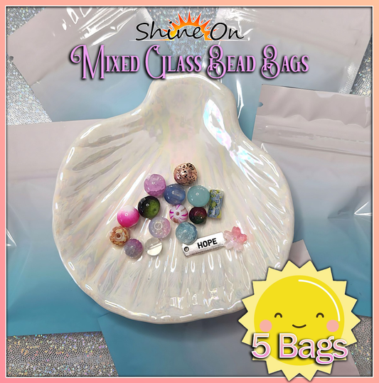 Glass Beads - Lucky Glass Beads Bag (5 bags)