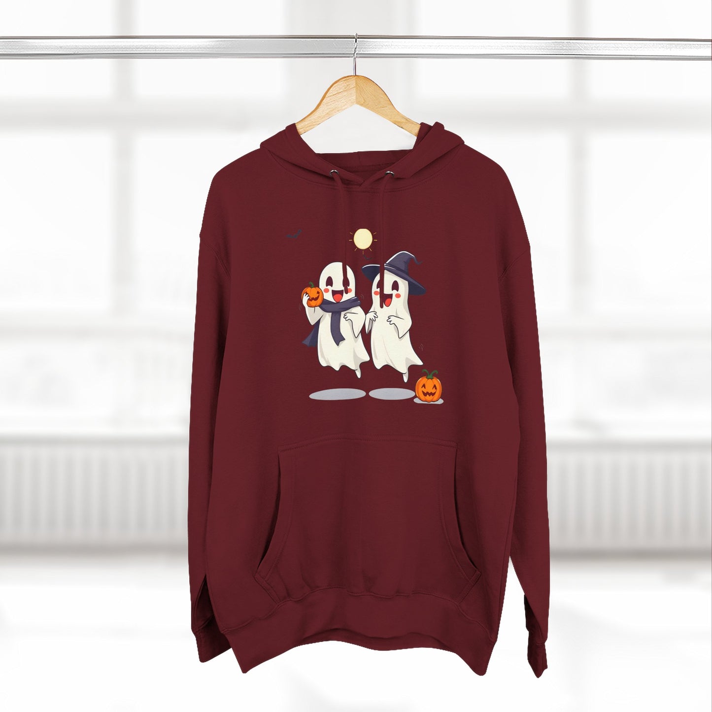 Halloween Hoodie - Cozy Fleece Sweatshirt for Fall, Spooky Season Wear, Trick-or-Treat Style, Perfect for Halloween Celebrations