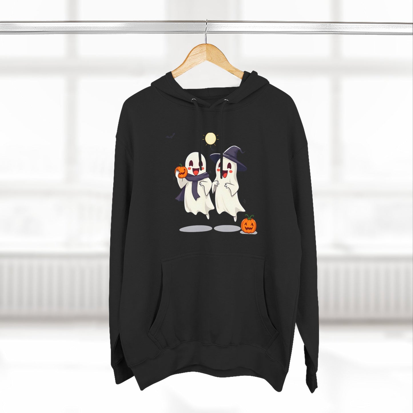 Halloween Hoodie - Cozy Fleece Sweatshirt for Fall, Spooky Season Wear, Trick-or-Treat Style, Perfect for Halloween Celebrations